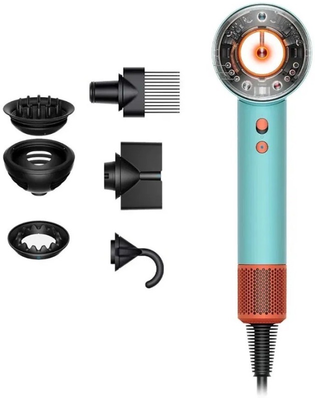 Фен Dyson Supersonic HD16, Ceramic Patina/Topaz